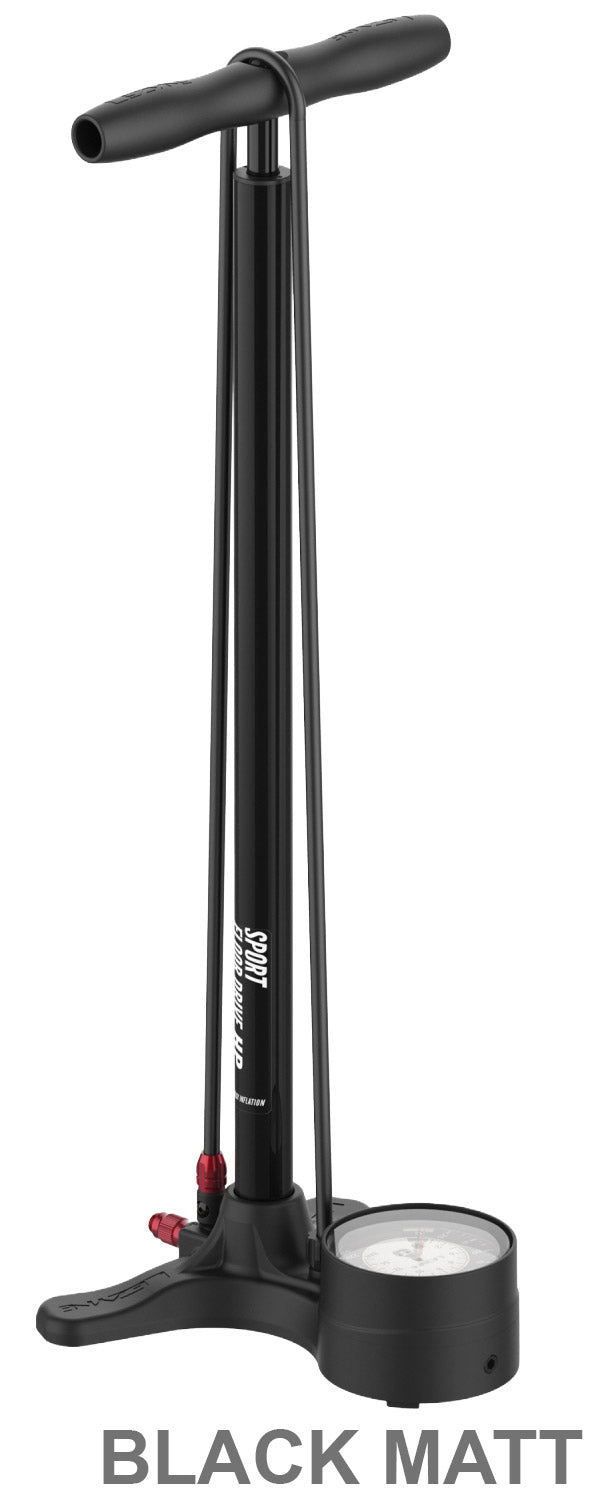 Load image into Gallery viewer, Lezyne sport floor drive 220psi pressure gauge floor pump
