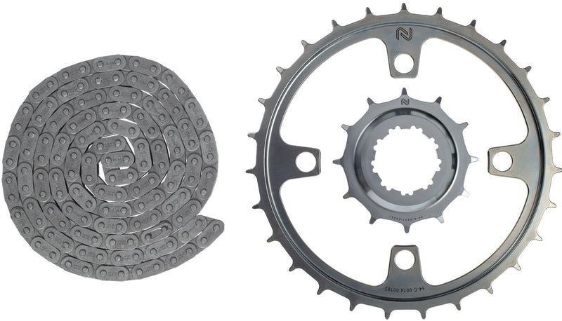 Load image into Gallery viewer, Enduo cargo Aandrijfset Enduo Cargo Gen4 geschikt voor E-Bikes zilver
