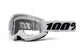 100% strata 2 (clear lens fa23) white - goggle