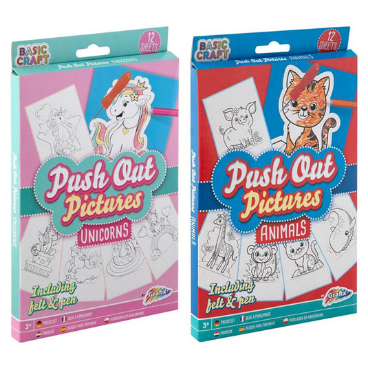 Grafix prikkaarten 12 stuks in doosje