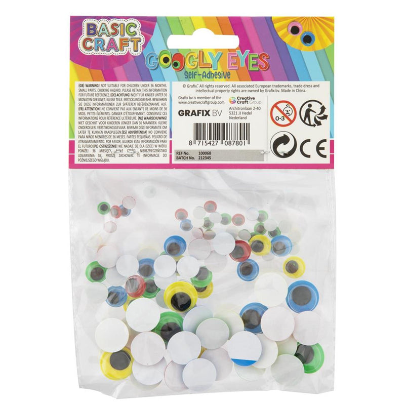 Load image into Gallery viewer, Grafix wiebel oogjes set a 100 stuks
