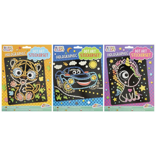 Grafix holographic dot stickerset