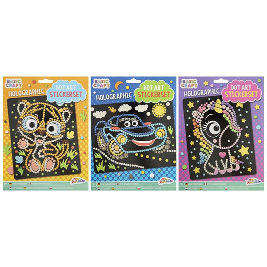 Grafix holographic dot stickerset