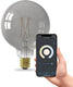 Calex smart led lamp - wifi filament verlichting - globe 12,5cm - e27 - slimme bulb - dimbaar - 7w