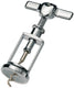 Westmark kurkentrekker met kap, spiraal met kern, staal, verchroomd, 60182270