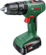 Bosch home and garden 06039d810c accu-klopboor schroefmachine 18 v 1.5 ah li-ion incl. accu, incl. lader, incl. koffer,
