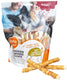 Duvo plus meat! snack kip runderhuid sticks voor honden s-12.5cm-1kg