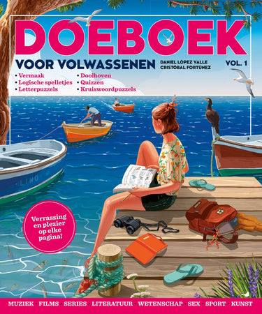 Uitgeverij mus bbnc doeboek voor volwassenen. met meer dan 2o uur fun facts.