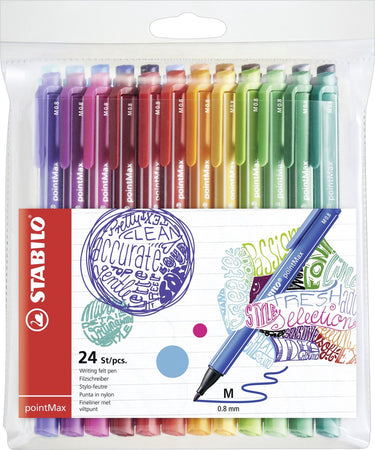 Stabilo pointmax fineliners - 24dlg.