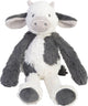 Happy horse koe casper knuffel 28cm - wit grijs - baby knuffel