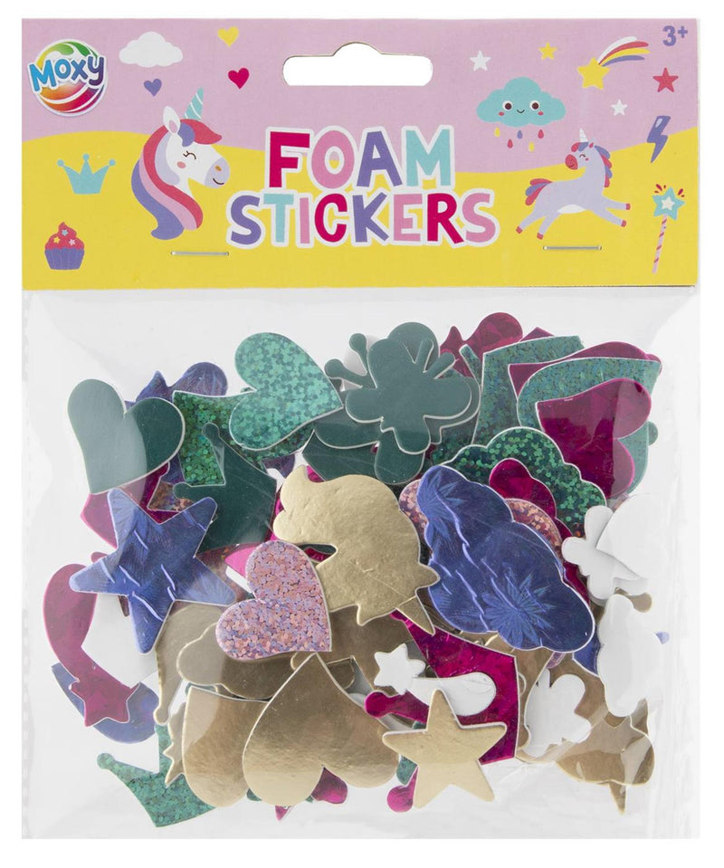 Load image into Gallery viewer, Moxy pak foam stickers, 2 assorti
