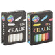 Moxy bordkrijt 12 in doosje wit gekleurd