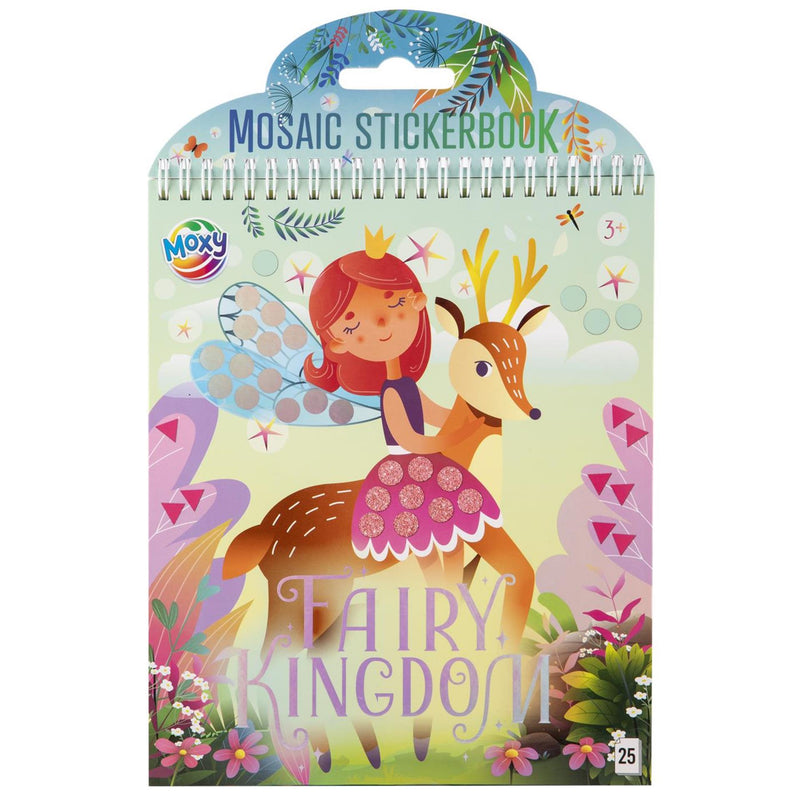 Load image into Gallery viewer, Moxy luxury mosaic stickerboek fairies
