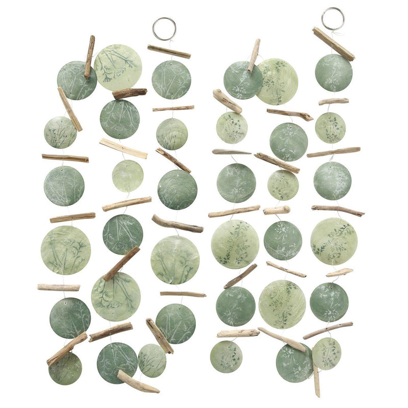 Load image into Gallery viewer, Boltze home guirlande capiz fine 180cm groen
