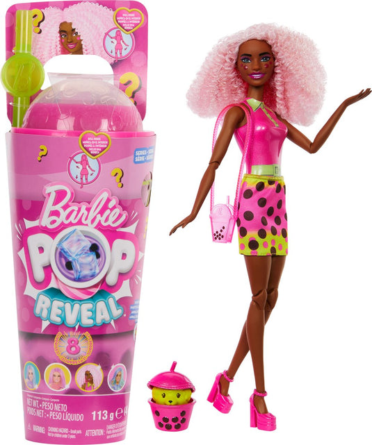 Barbie reveal - bubbelthee pop - bessen