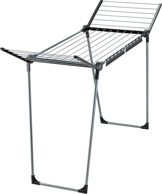 Leifheit droogrek pegasus - 150 solid slim - black - antraciet