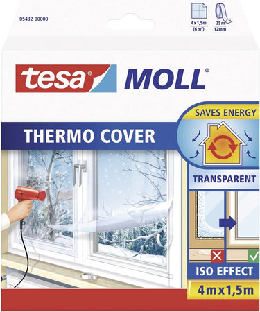 Tesa moll thermo cover pe raamisolatie folie - 4 x 1,5 meter