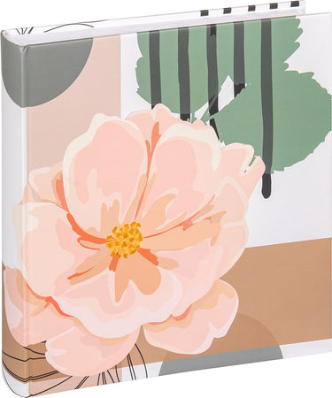 Walther fa-297-1 variety floral - design album - formaat 30 x 30 cm - gebloemd roze