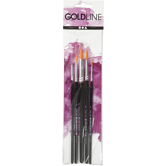 Creativ company https: www.cchobby.nl gold-line-penselen-afm-1-4-8-12-18-l-17-19-cm-b-1-7-mm-rond-5-stuk-1-doos