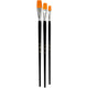 Gold line penselen, afm 12+16+20, l: 30-33 cm, b: 12-20 mm, plat, 3 stuk 1 doos