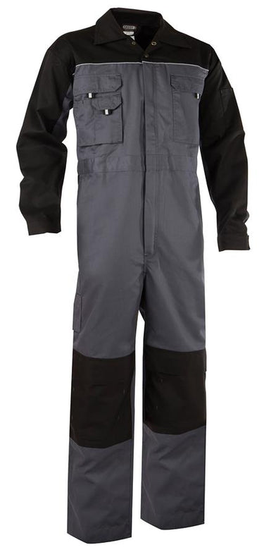Dassy overall cannes p k grijs zwart 3xl