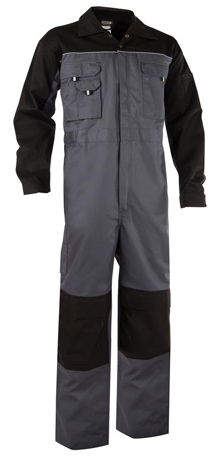 Dassy overall cannes p k grijs zwart 3xl