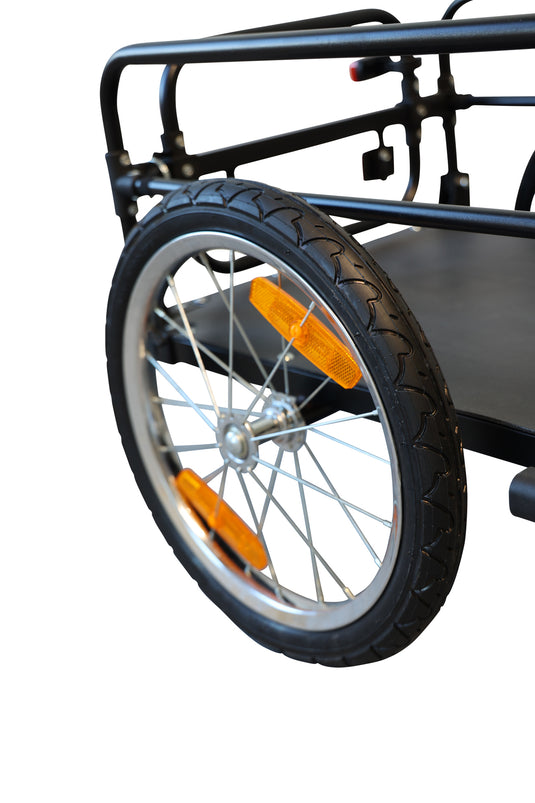 Provelo fietsaanhanger inklapbaar - zwart