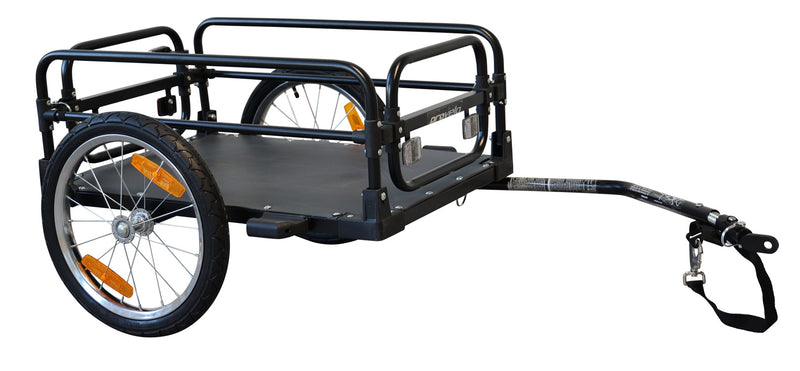 Load image into Gallery viewer, Provelo fietsaanhanger inklapbaar - zwart
