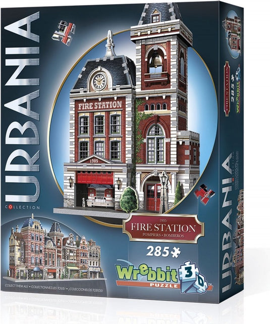 Wrebbit 3d puzzel - urbania brandweerkazerne (285).