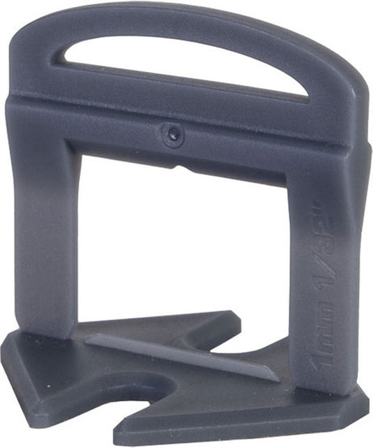 Rubi delta levelling clips 1 mm • 400 s • tegel levelling • vloertegels leggen