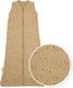 Meyco baby rib mini spot baby zomerslaapzak - toffee melange - 70cm - 0.3 tog