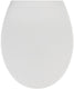 Wenko wc bril samos - antibacterieel wit duroplast - easy-close softclose sluiting - fix-clip bevestiging afklikbaar in rvs - toiletbril - toiletzitting - wit