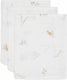 Jollein - baby hydrofiel washandje - katoen - 3 stuks - lovely birds - baby washand, hydrofiele washandjes -15x20cm