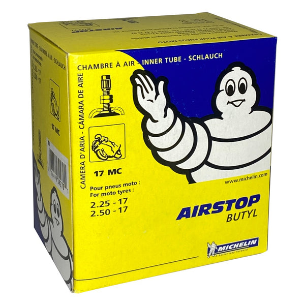 Michelin binnenband 17-2.25 2.50 recht ventiel