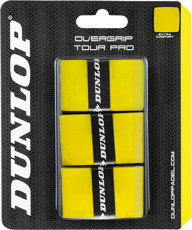 Dunlop - tour pro- ogrip- yellow- 3stuks