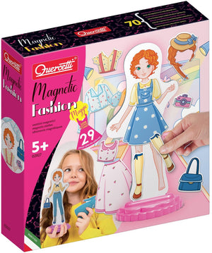 Quercetti magnetische mode aankleedpop, 29dlg.