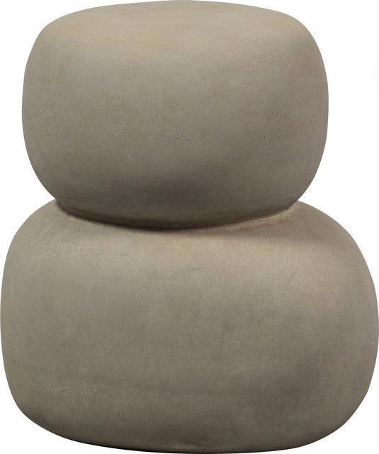 Woood oda bijzettafel - fiber clay - groen grijs - 47x41x35