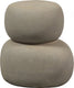 Woood oda bijzettafel - fiber clay - groen grijs - 47x41x35