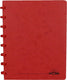 Atoma schrift | ft a5 | 144 bladzijden | geruit 5 mm | rood
