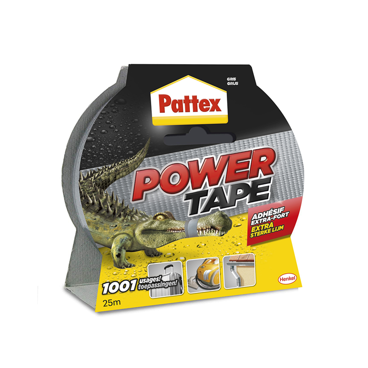 Load image into Gallery viewer, Pattex 1001840 - power tape 25m grijs bl | 6 stuks
