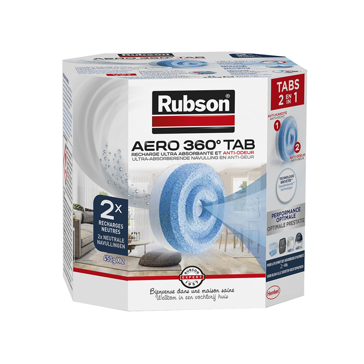 Load image into Gallery viewer, Rubson 1006728 - rub vocht aero360 2xref | 1 stuks
