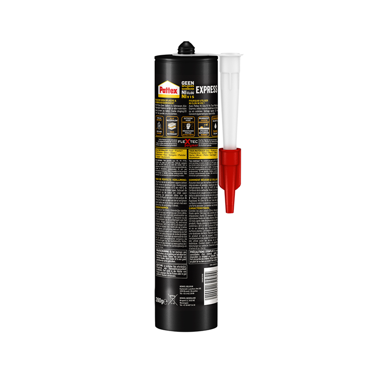 Load image into Gallery viewer, Pattex 1066008 - geen spijkers geen schroeven express 390g | 12 stuks
