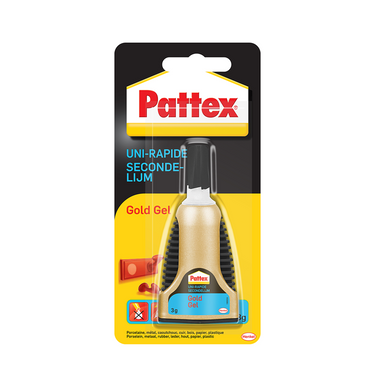 Pattex 1002038 - gold sec.lijm gel | 6 stuks