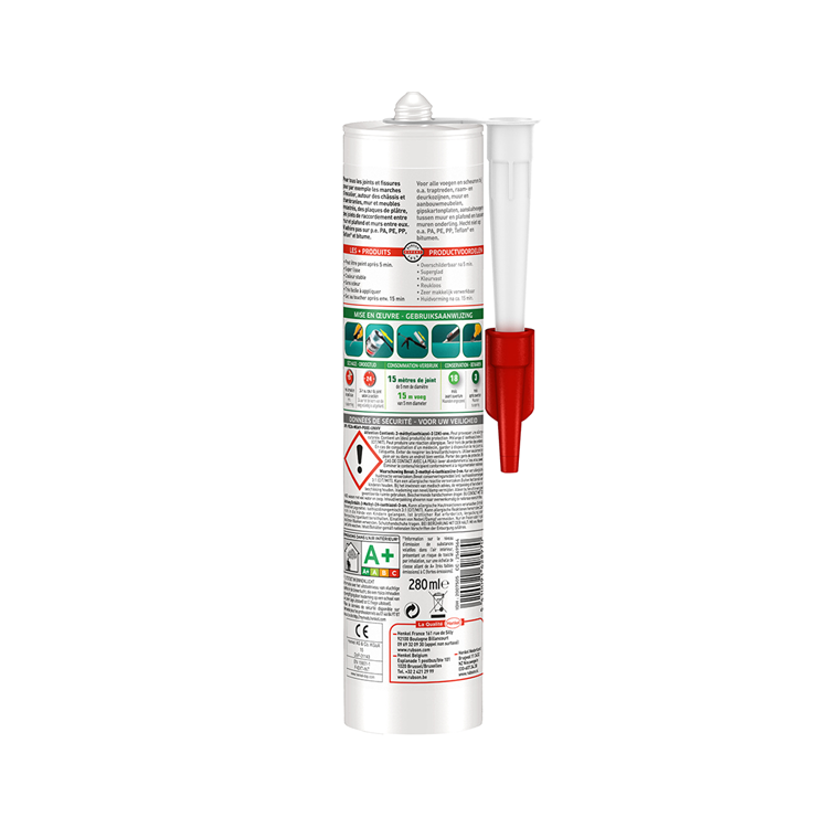 Afbeelding laden in galerijviewer, Rubson schilderskit 280 ml bouwkit | sneldrogend in 5 minuten | voor snel en efficiã«nt schilderwerk | sterke en duurzame afdichting

