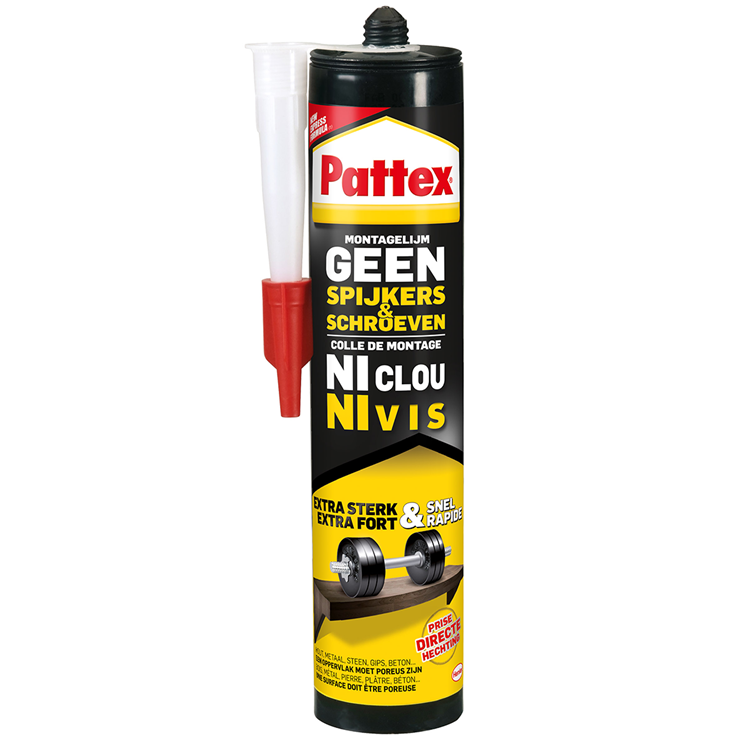 Afbeelding laden in galerijviewer, Pattex montagekit 400 gr | montagekit geschikt voor binnen buiten | universeel gebruik| extreem sterk montagekit
