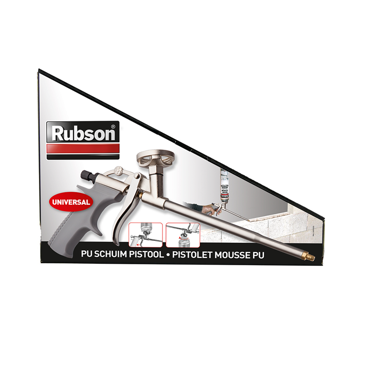 Afbeelding laden in galerijviewer, Rubson pu schuim pistool 1 st | pur-schuim pistool | pu pistool voor pur isolatie | pur isolatie pistool voor makkelijk gebruik | hoge precisie pu schuim doseringen!
