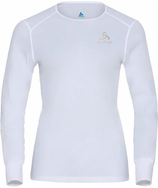 Odlo active warm lange mouw thermoshirt dames - wit - maat m