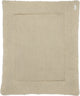 Meyco baby mini knots boxkleed - sand - 77x97cm