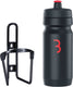 Bbb cycling fueltank - aluminium bidonhouder met bidon - 550ml - zwart rood - racefiets mountainbike - drinkbushouder fiets - bbc-03c