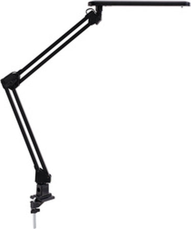 Alco bureaulamp - led - met klem - zwart - al-962-11